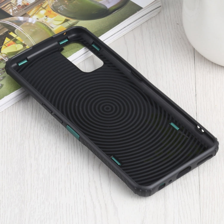 10 PCS Shield Armor PC+TPU Protective Case with 360 Degree Rotation Ring Holder For OPPO Realme 7 Pro