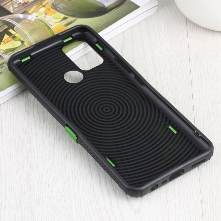 10 PCS Shield Armor PC+TPU Protective Case with 360 Degree Rotation Ring Holder For OPPO Realme C17