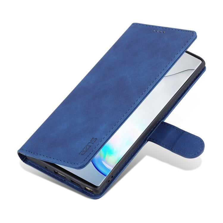 For Samsung Galaxy Note10+ AZNS Skin Feel Calf Texture Horizontal Flip Leather Case with Card Slots & Holder & Wallet