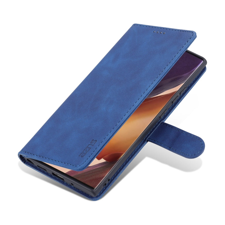 For Samsung Galaxy Note20 Ultra AZNS Skin Feel Calf Texture Horizontal Flip Leather Case with Card Slots & Holder & Wallet