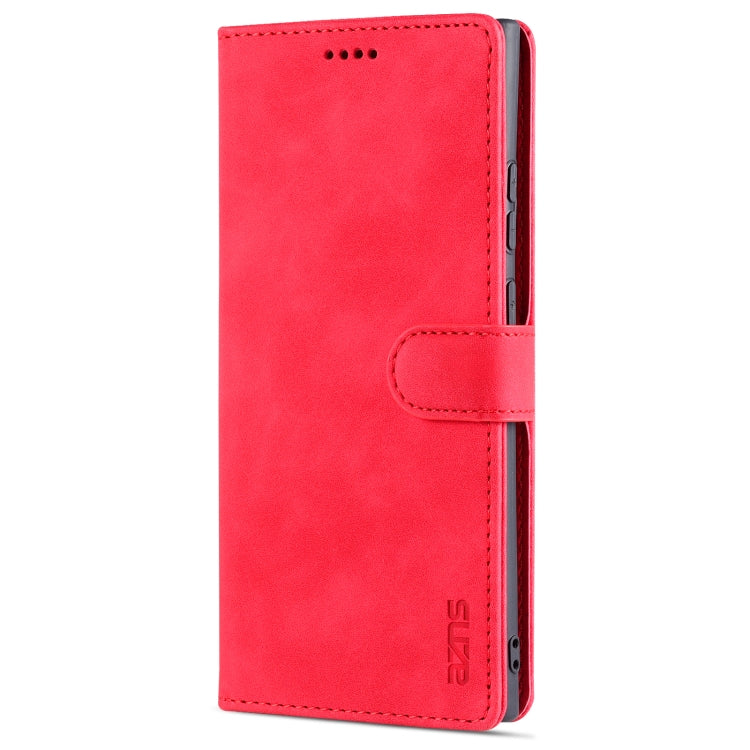 For Samsung Galaxy Note20 Ultra AZNS Skin Feel Calf Texture Horizontal Flip Leather Case with Card Slots & Holder & Wallet