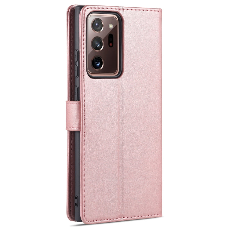 For Samsung Galaxy Note20 Ultra AZNS Skin Feel Calf Texture Horizontal Flip Leather Case with Card Slots & Holder & Wallet