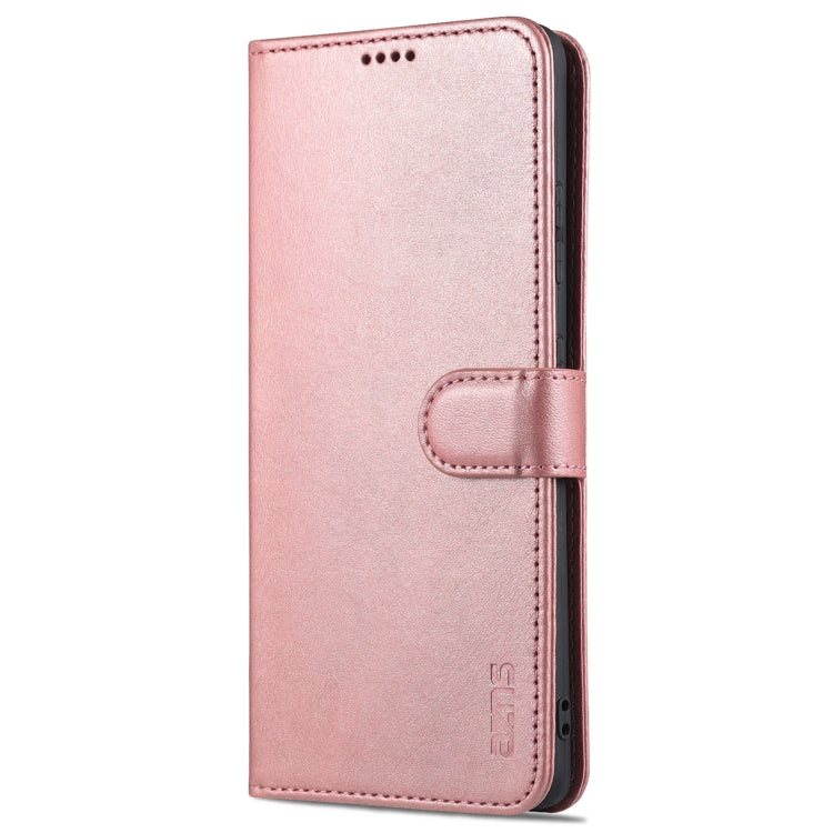 For Samsung Galaxy S21 Ultra 5G AZNS Skin Feel Calf Texture Horizontal Flip Leather Case with Card Slots & Holder & Wallet