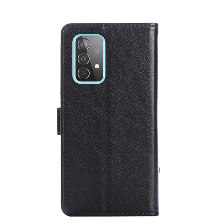 For Samsung Galaxy A52 5G / 4G Zipper Bag PU + TPU Horizontal Flip Leather Case with Holder & Card Slot & Wallet & Lanyard