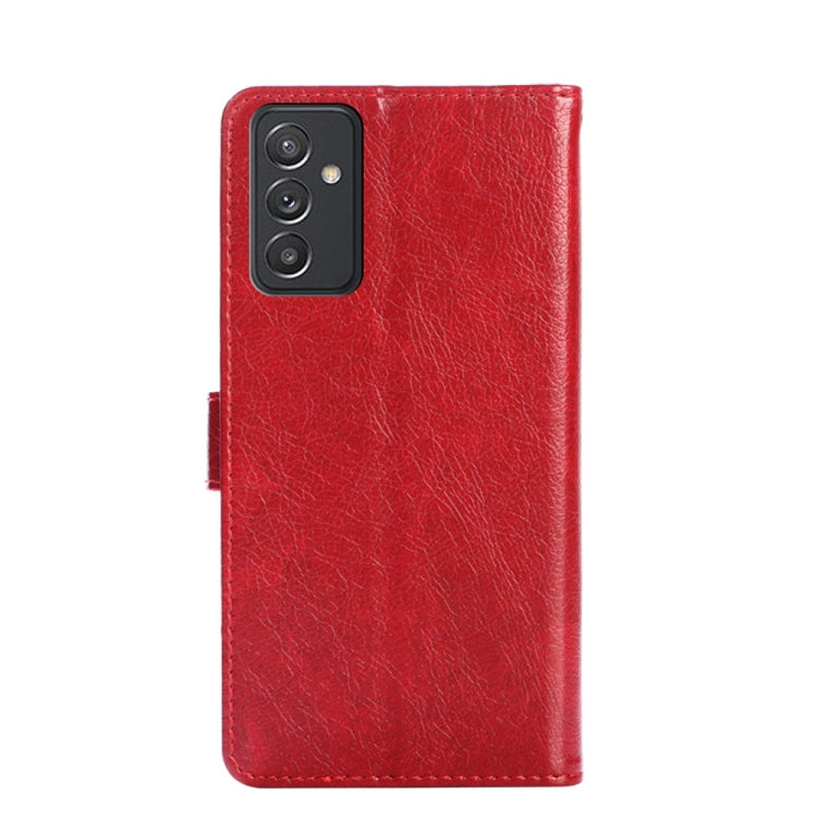 For Samsung Galaxy Quantum 2 Zipper Bag PU + TPU Horizontal Flip Leather Case with Holder & Card Slot & Wallet & Lanyard