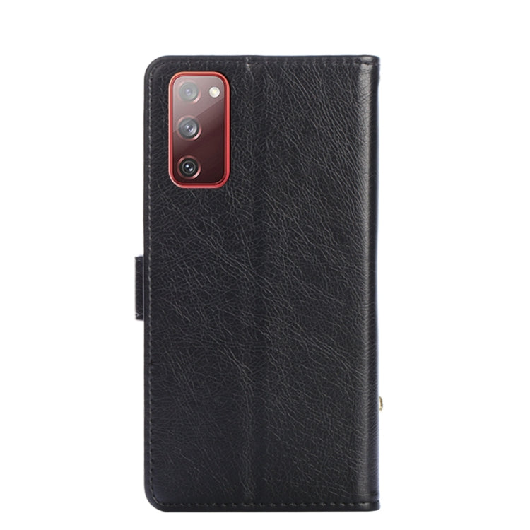 For Samsung Galaxy S20+ Zipper Bag PU + TPU Horizontal Flip Leather Case with Holder & Card Slot & Wallet & Lanyard
