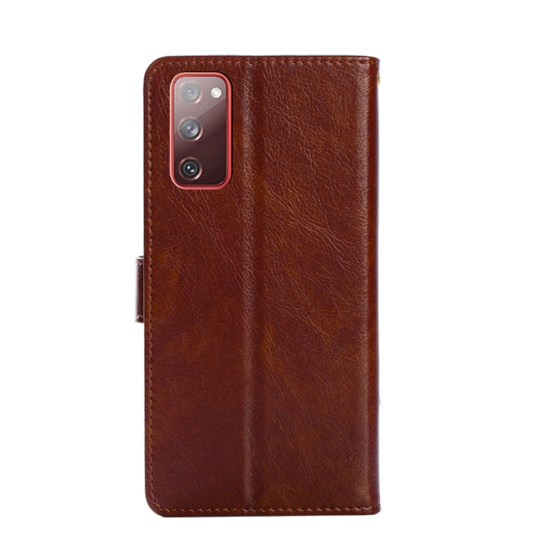 For Samsung Galaxy S20+ Zipper Bag PU + TPU Horizontal Flip Leather Case with Holder & Card Slot & Wallet & Lanyard