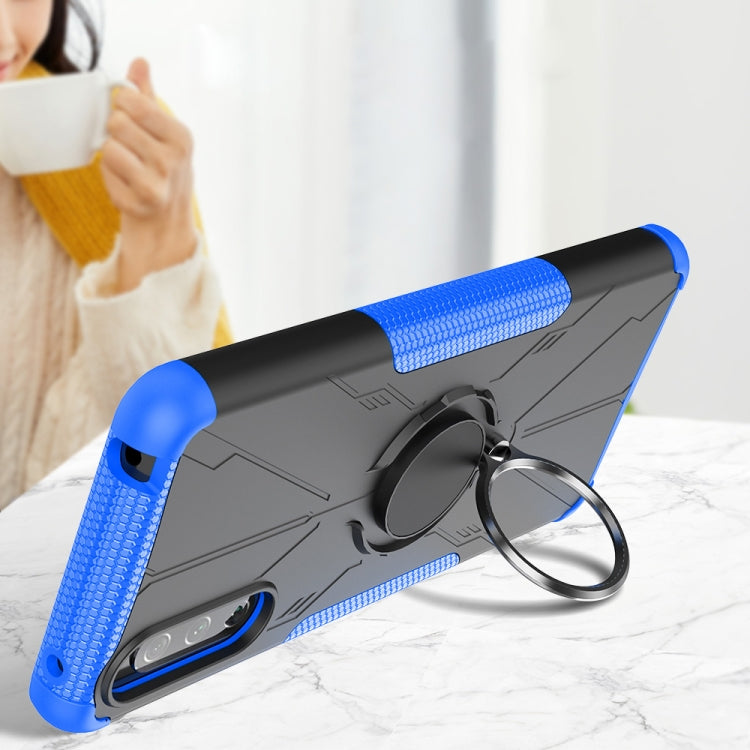 For Sony Xperia 10 III Armor Bear Shockproof PC + TPU Protective Case with Ring Holder
