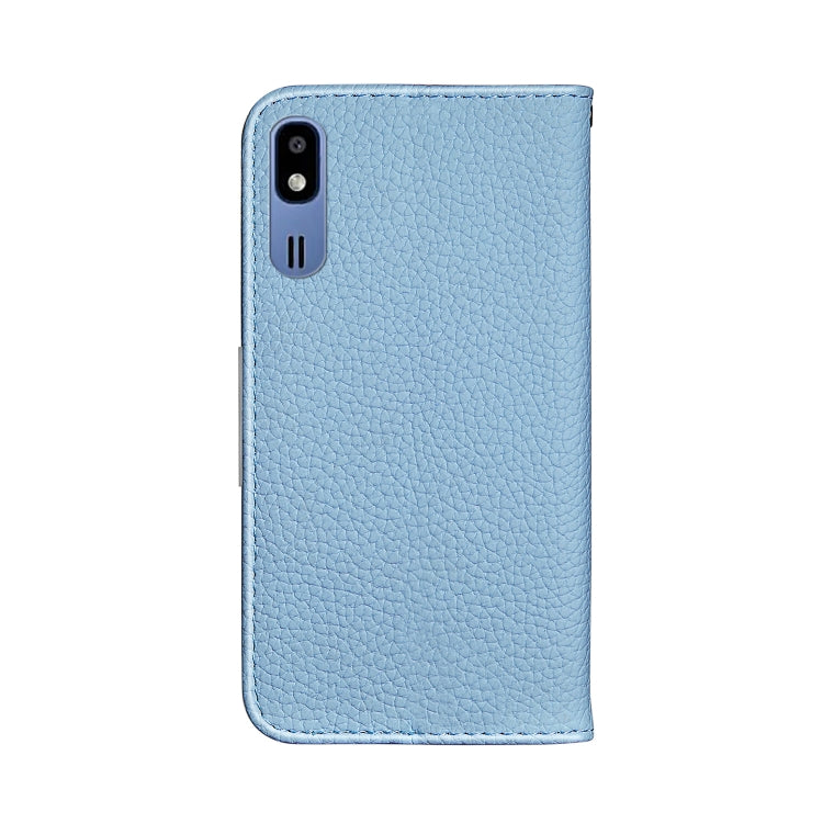 For Galaxy A2 Core Litchi Texture Horizontal Flip Leather Case with Holder & Card Slots