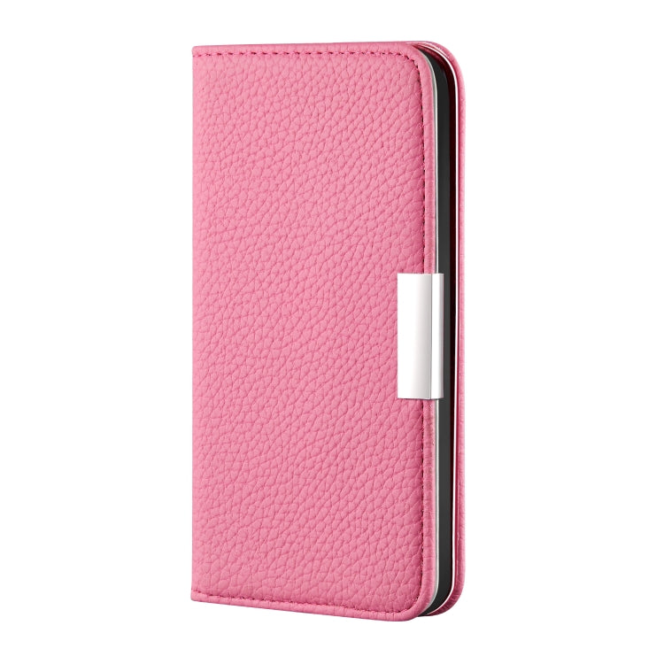 For Galaxy A10 Litchi Texture Horizontal Flip Leather Case with Holder & Card Slots