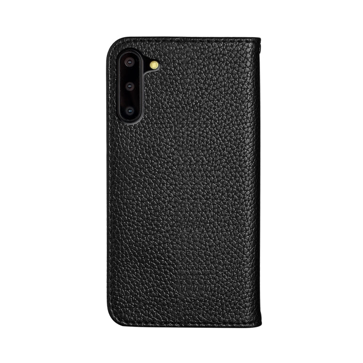For Galaxy Note 10 Litchi Texture Horizontal Flip Leather Case with Holder & Card Slots