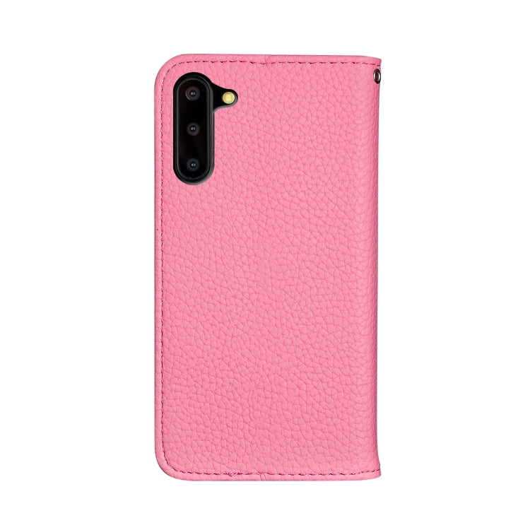 For Galaxy Note 10 Litchi Texture Horizontal Flip Leather Case with Holder & Card Slots