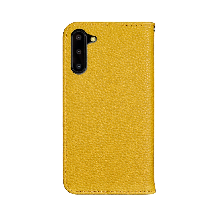 For Galaxy Note 10 Litchi Texture Horizontal Flip Leather Case with Holder & Card Slots