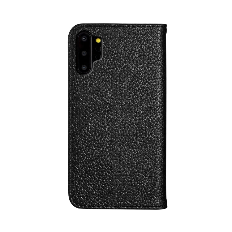 For Galaxy Note 10 Pro Litchi Texture Horizontal Flip Leather Case with Holder & Card Slots