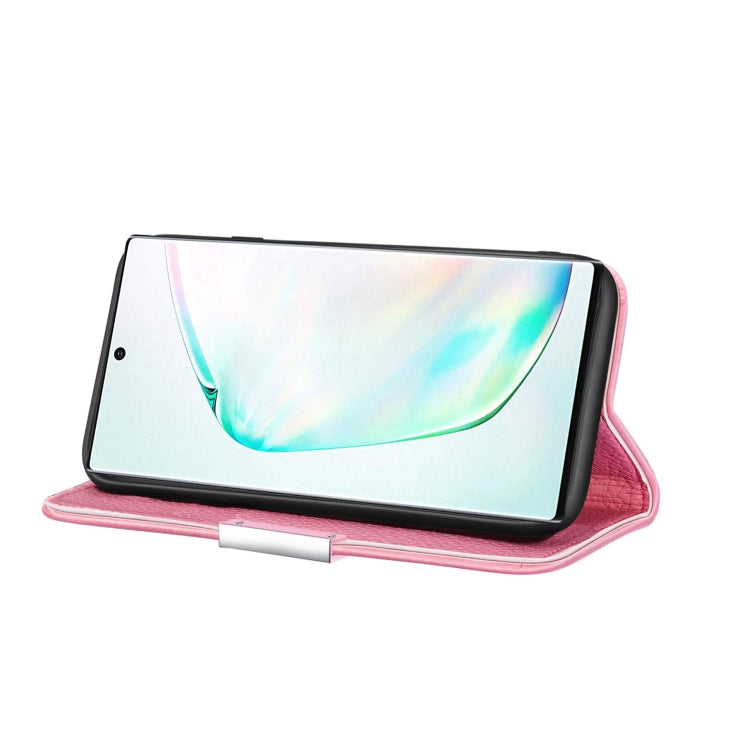 For Galaxy Note 10 Pro Litchi Texture Horizontal Flip Leather Case with Holder & Card Slots