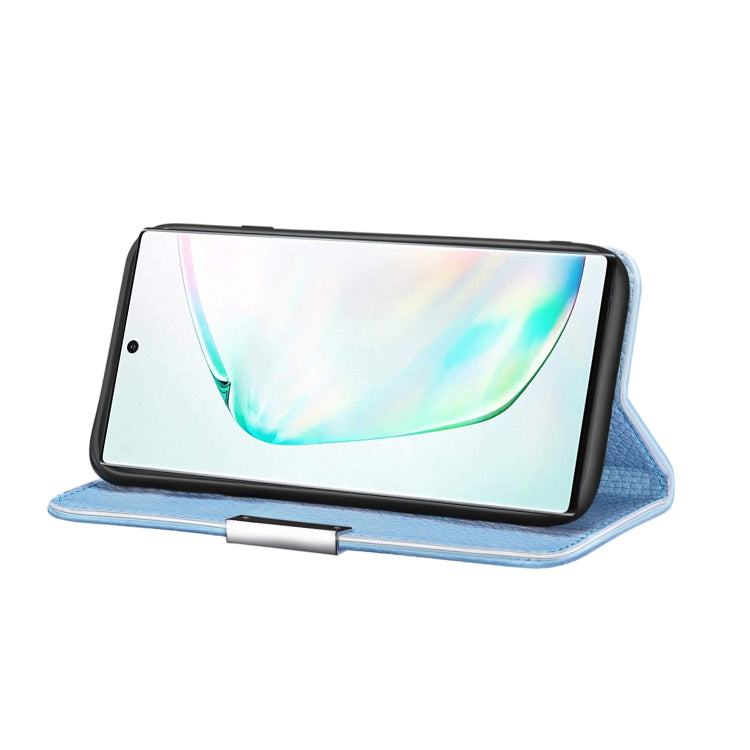 For Galaxy Note 10 Pro Litchi Texture Horizontal Flip Leather Case with Holder & Card Slots