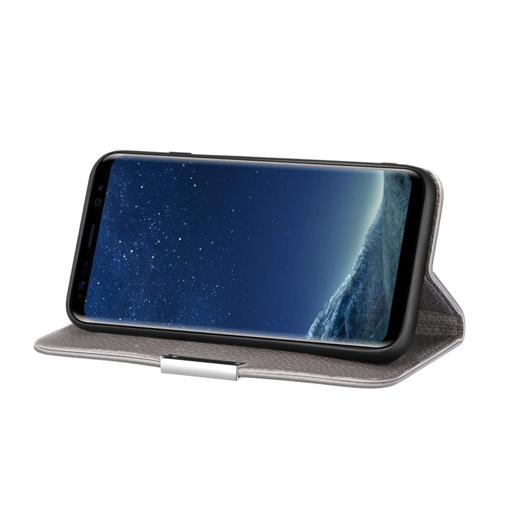 For Galaxy S8 Plus Litchi Texture Horizontal Flip Leather Case with Holder & Card Slots