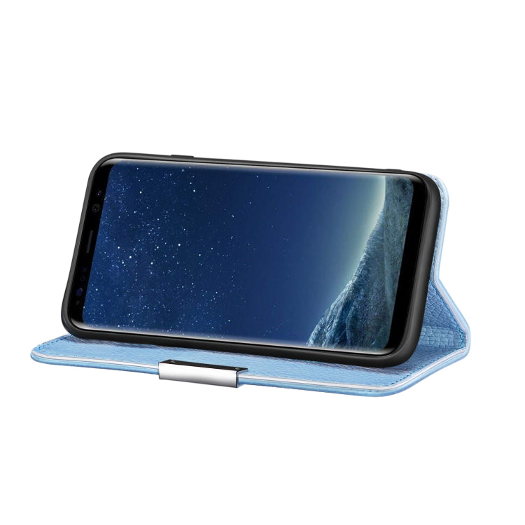 For Galaxy S8 Plus Litchi Texture Horizontal Flip Leather Case with Holder & Card Slots