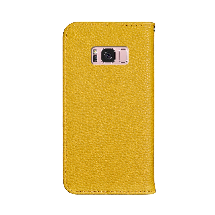 For Galaxy S8 Plus Litchi Texture Horizontal Flip Leather Case with Holder & Card Slots