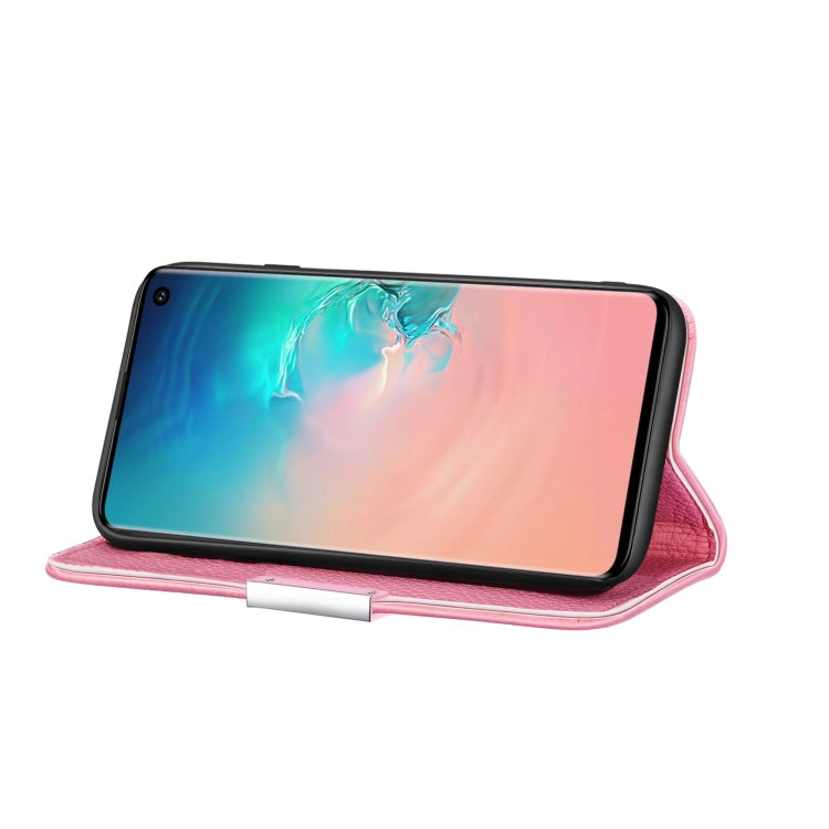 For Galaxy S10 Litchi Texture Horizontal Flip Leather Case with Holder & Card Slots