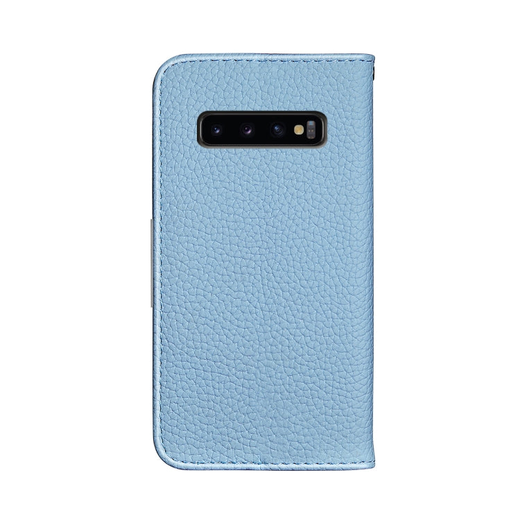 For Galaxy S10e Litchi Texture Horizontal Flip Leather Case with Holder & Card Slots