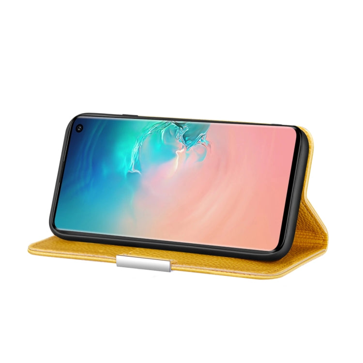 For Galaxy S10e Litchi Texture Horizontal Flip Leather Case with Holder & Card Slots