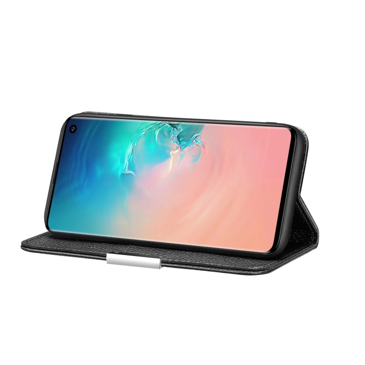 For Galaxy S10 Plus Litchi Texture Horizontal Flip Leather Case with Holder & Card Slots