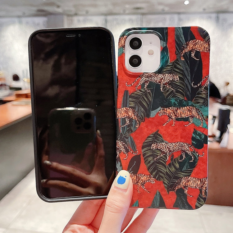 For iPhone 12 / 12 Pro Natural Scenery Pattern TPU Protective Case