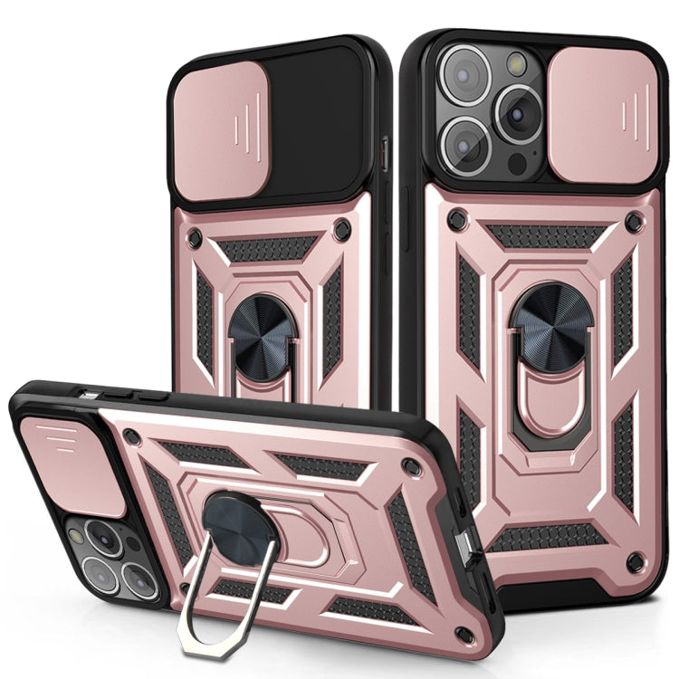 For iPhone 13 mini Sliding Camera Cover Design TPU+PC Protective Case