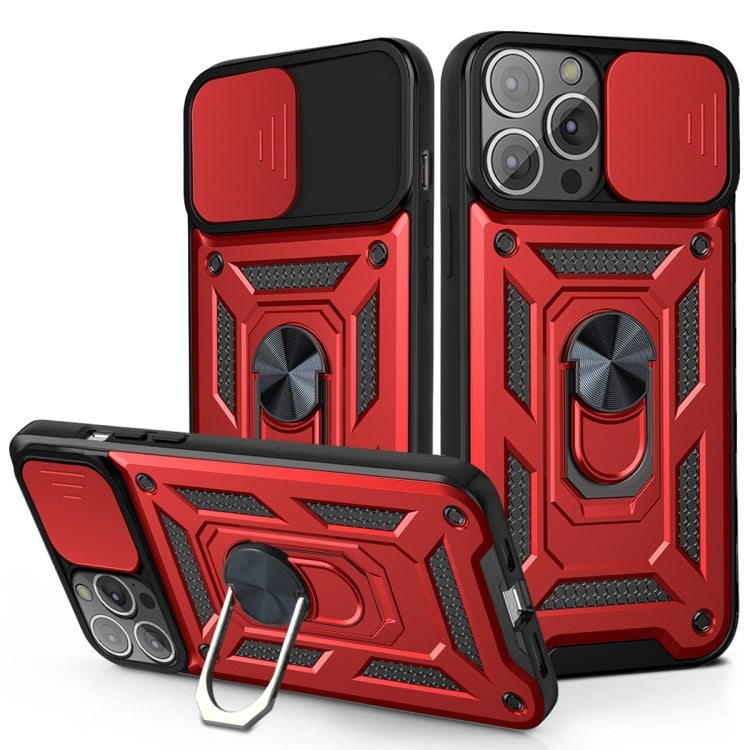 For iPhone 13 Pro Sliding Camera Cover Design TPU+PC Protective Case