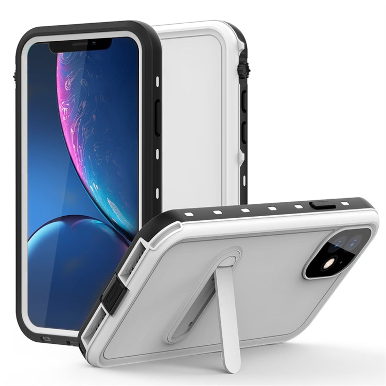 For iPhone 11 RedPepper Shockproof Waterproof Solid Color PC + TPU Protective Case with Holder