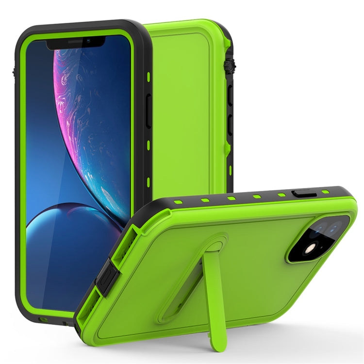 For iPhone 11 RedPepper Shockproof Waterproof Solid Color PC + TPU Protective Case with Holder