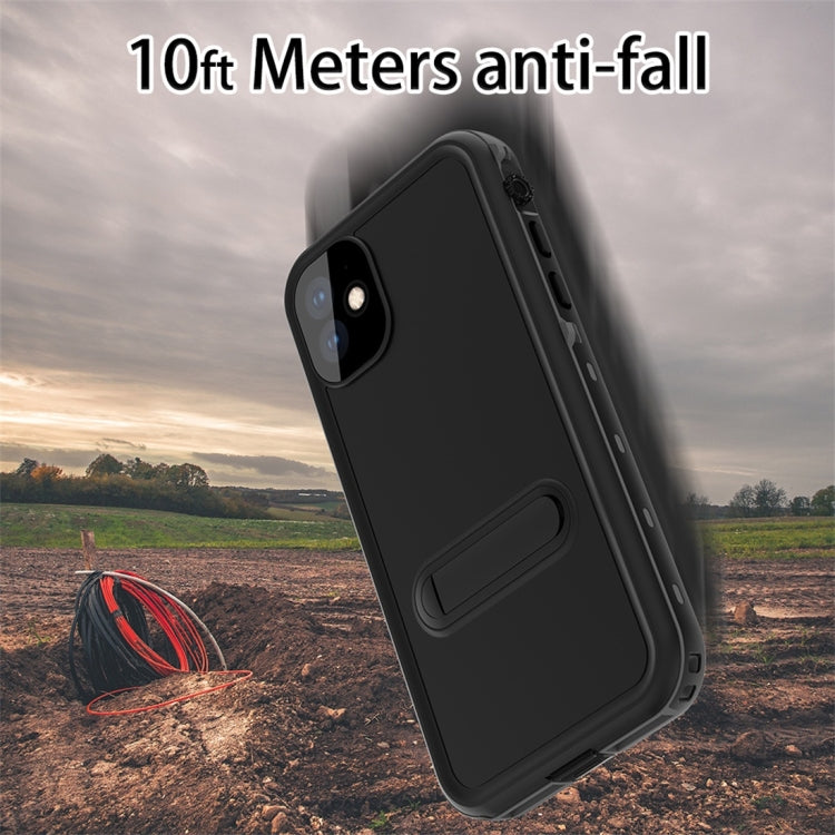 For iPhone 11 RedPepper Shockproof Waterproof Solid Color PC + TPU Protective Case with Holder