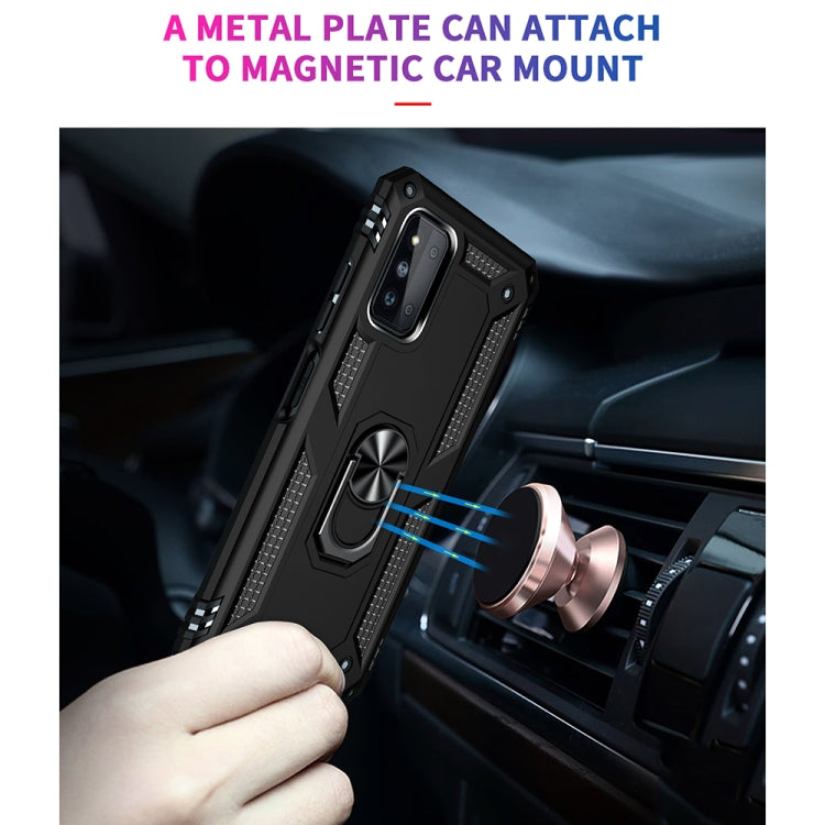 For Samsung Galaxy F52 5G Shockproof TPU + PC Protective Case with 360 Degree Rotating Holder