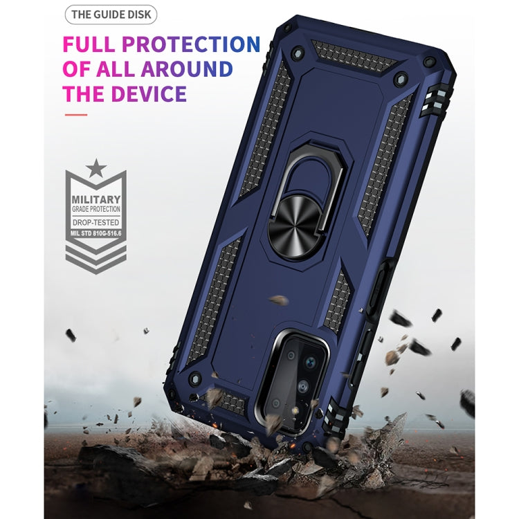 For Samsung Galaxy F52 5G Shockproof TPU + PC Protective Case with 360 Degree Rotating Holder