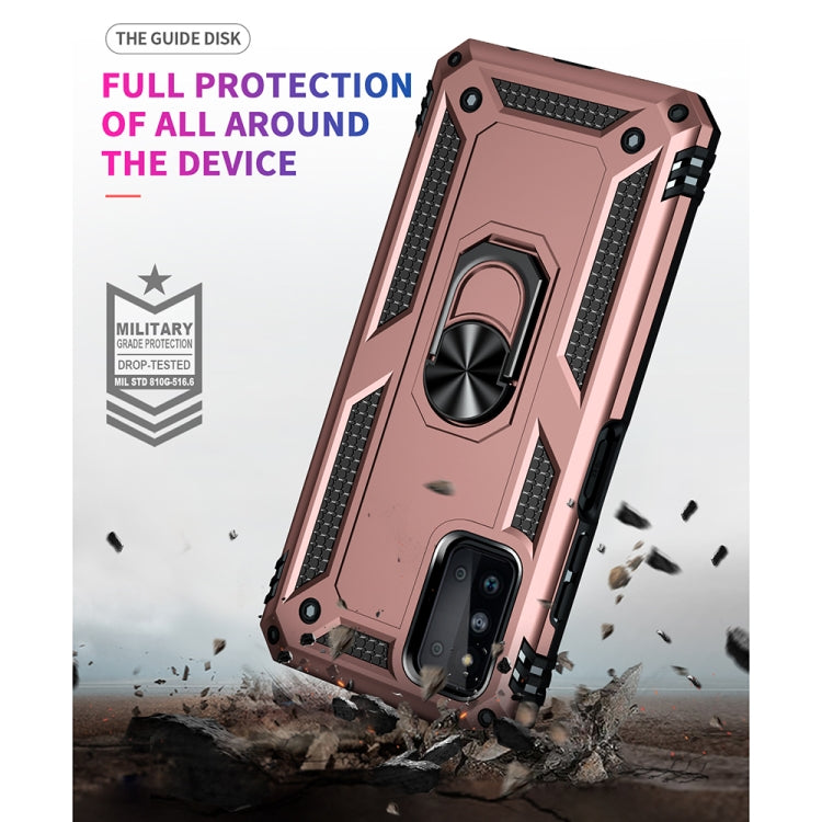 For Samsung Galaxy F52 5G Shockproof TPU + PC Protective Case with 360 Degree Rotating Holder