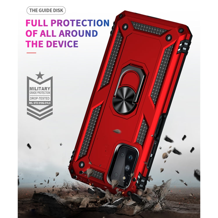 For Samsung Galaxy F52 5G Shockproof TPU + PC Protective Case with 360 Degree Rotating Holder