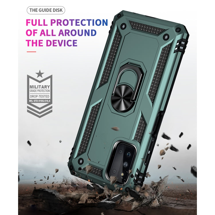 For Samsung Galaxy F52 5G Shockproof TPU + PC Protective Case with 360 Degree Rotating Holder