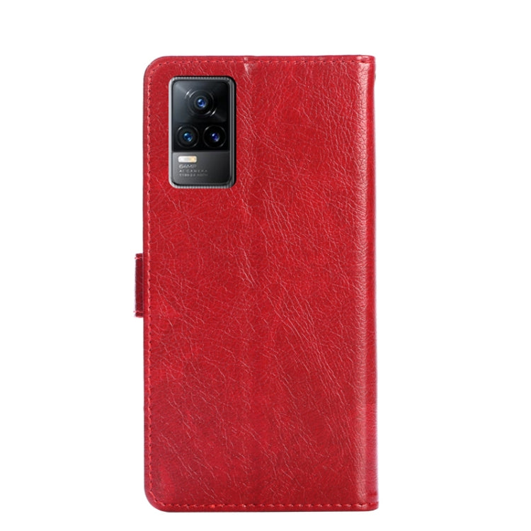 For vivo V21e 4G / Y73 2021 Zipper Bag PU + TPU Horizontal Flip Leather Case with Holder & Card Slot & Wallet & Lanyard