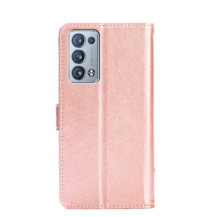 For OPPO Reno6 Pro+ 5G Zipper Bag PU + TPU Horizontal Flip Leather Case with Holder & Card Slot & Wallet & Lanyard