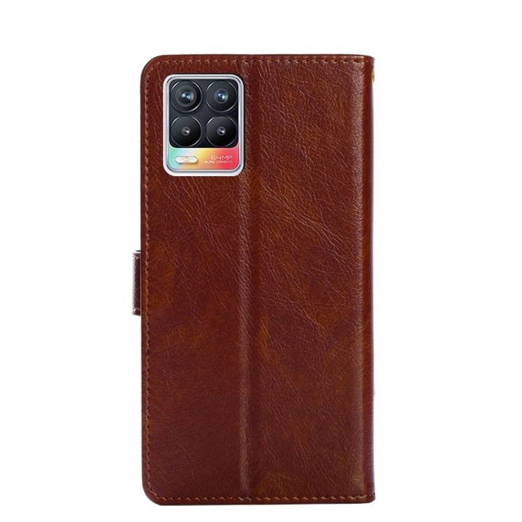 For Realme GT 5G Zipper Bag PU + TPU Horizontal Flip Leather Case with Holder & Card Slot & Wallet & Lanyard