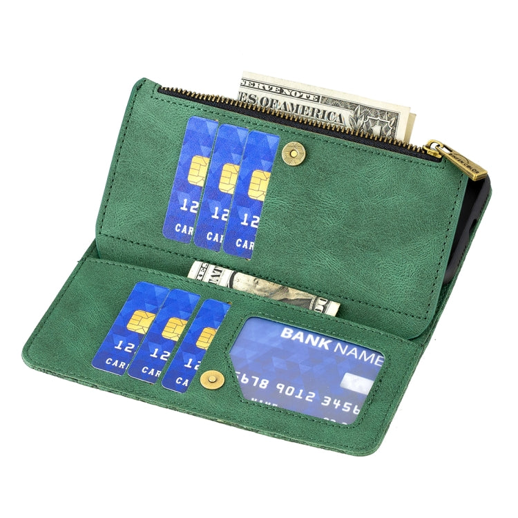 For iPhone 13 Pro Flying Butterfly Embossing Pattern Zipper Horizontal Flip Leather Case with Holder & Card Slots & Wallet