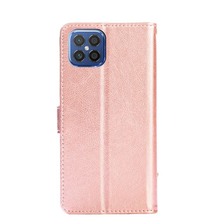 For Huawei nova 8 SE Zipper Bag PU + TPU Horizontal Flip Leather Case with Holder & Card Slot & Wallet & Lanyard