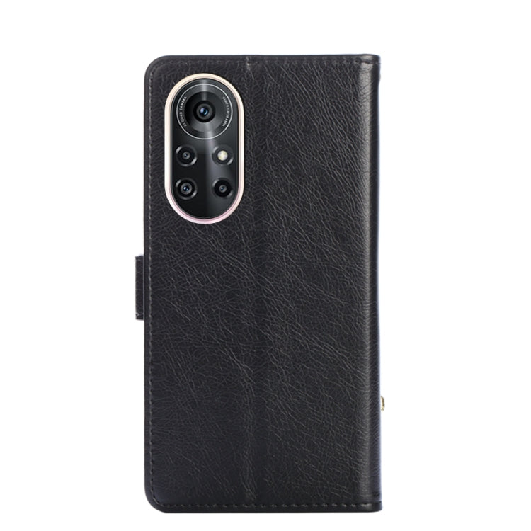 For Huawei nova 8 Pro 5G Zipper Bag PU + TPU Horizontal Flip Leather Case with Holder & Card Slot & Wallet & Lanyard