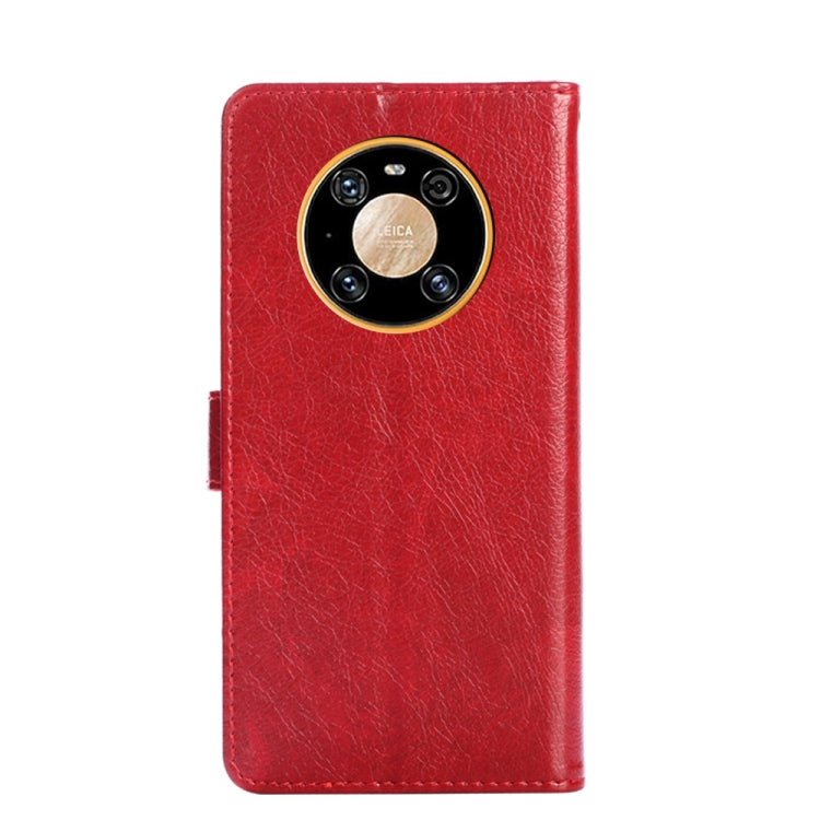 For Huawei Mate 40 Zipper Bag PU + TPU Horizontal Flip Leather Case with Holder & Card Slot & Wallet & Lanyard