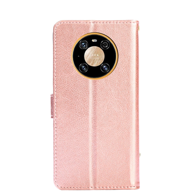 For Huawei Mate 40 Zipper Bag PU + TPU Horizontal Flip Leather Case with Holder & Card Slot & Wallet & Lanyard