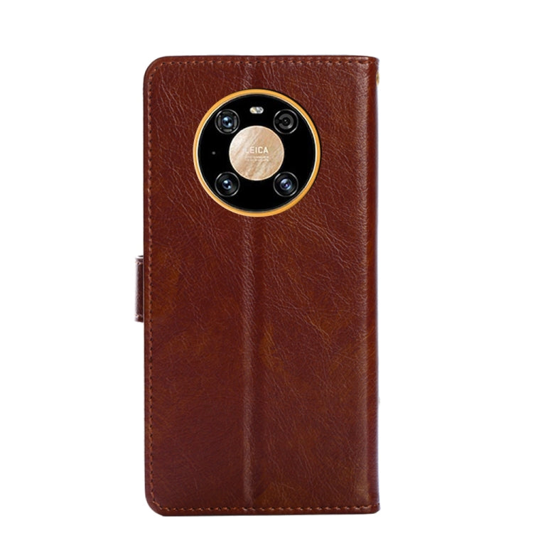 For Huawei Mate 40 Zipper Bag PU + TPU Horizontal Flip Leather Case with Holder & Card Slot & Wallet & Lanyard