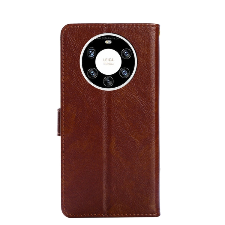 For Huawei Mate 40 Pro+ Zipper Bag PU + TPU Horizontal Flip Leather Case with Holder & Card Slot & Wallet & Lanyard