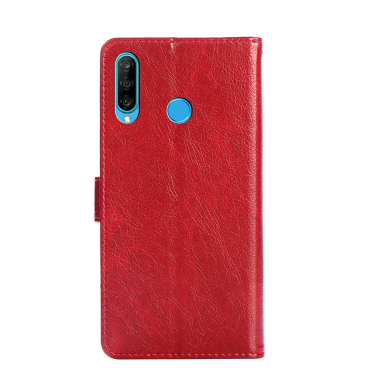 For Huawei P30 lite / nova 4e Zipper Bag PU + TPU Horizontal Flip Leather Case with Holder & Card Slot & Wallet & Lanyard