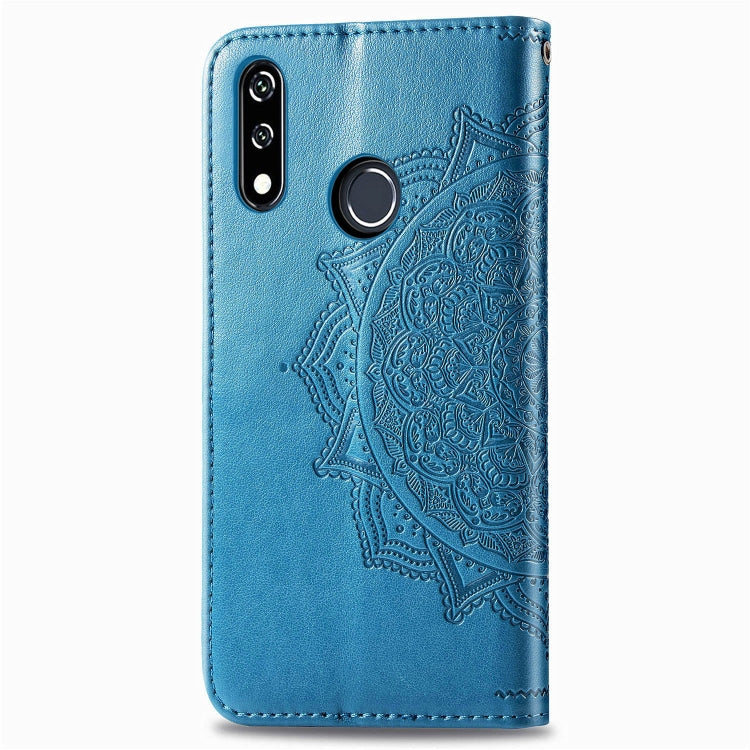 For LG W10 Halfway Mandala Embossing Pattern Horizontal Flip Leather Case with Holder & Card Slots & Wallet & Lanyard